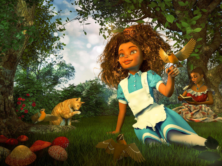 A very reverent Alice