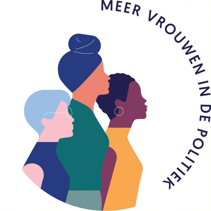 Logo Meer Vrouwen in de Politiek