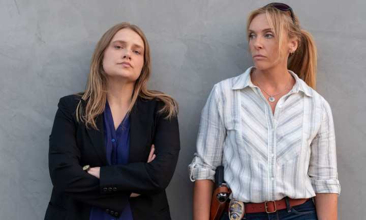 Merritt Wever and Toni Collette Photograph Beth DubberNetflix